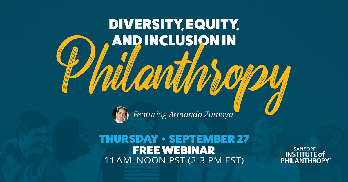 Diversity, Equity and Inclusion in Philanthropy