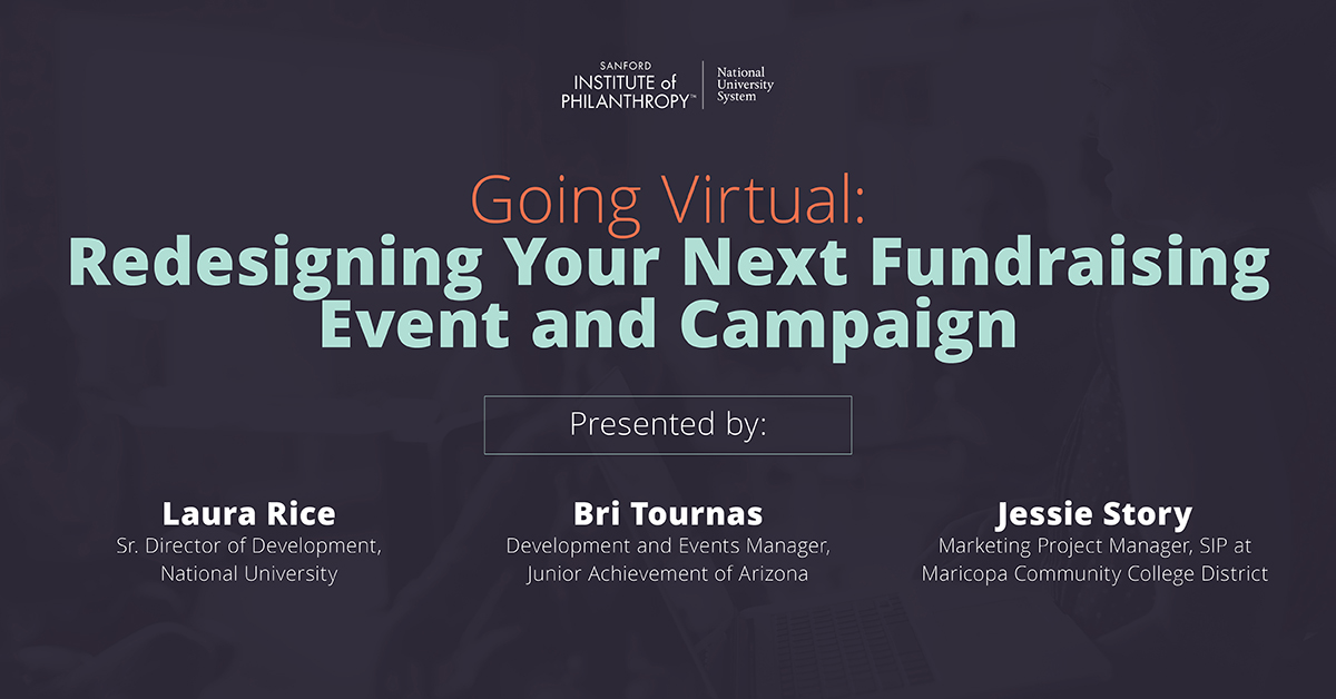 Going Virtual: Redesigning Your Next Event or Campaign
