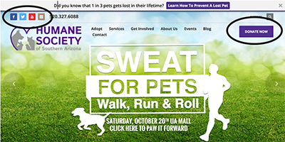 Arizona Humane Society home page