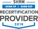 SHRM 2019 Recertification Provider Seal
